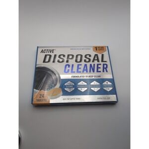 NEW Active Garbage Disposal Cleaner 24 Tablets Septic Deep Clean